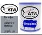 Preview: Porsche, Sapphire Metallic, LY5V / L5: 1L Lackdose, von ATW Autoteile West.